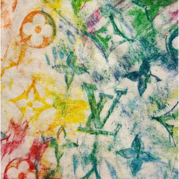 NWTS Louis Vuitton *RARE* Pastel Monogram Jeans - Picture 11 of 15